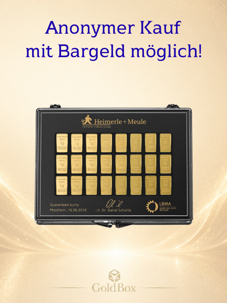 Collection Box<br>für 50 x 1g (leer)<br>Neuware<br><p style=