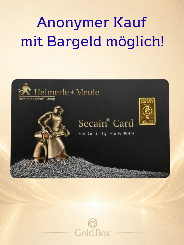 Feingoldbarren<br>1g / H&M<br>1 x Resell<br><p style=