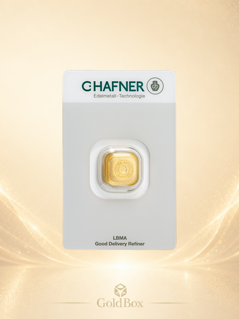 Feingoldbarren <br>C.Hafner 1 oz<br>Neuware<br><p style=