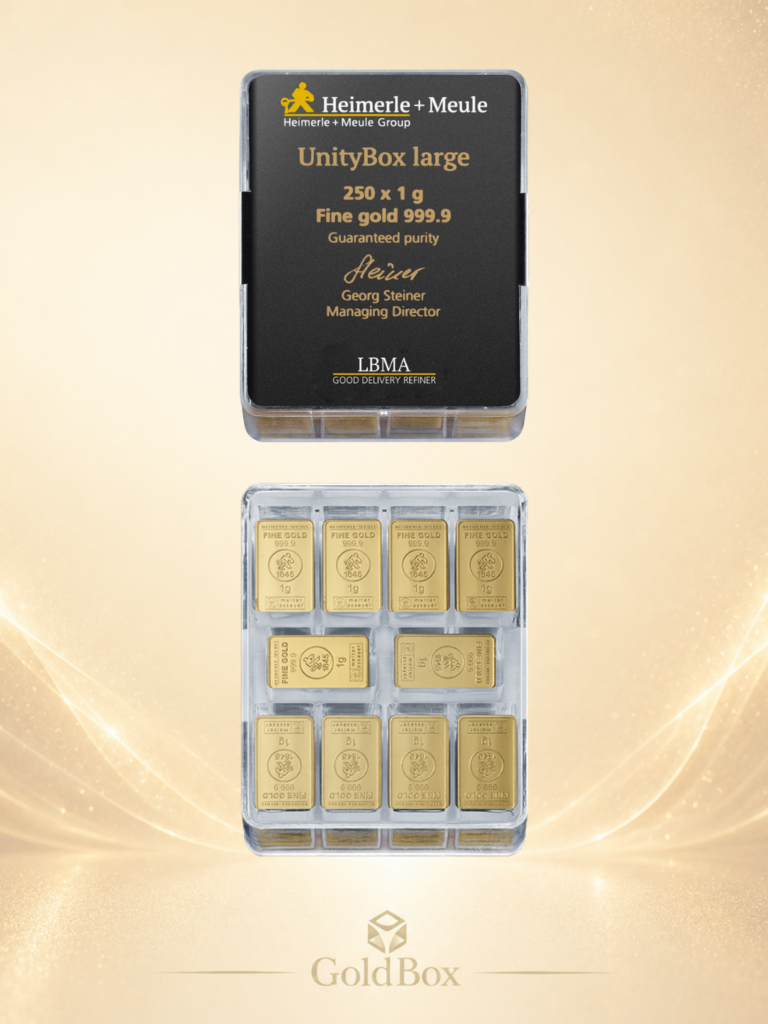 Unity Box <br>H&M 250 x 1 g<br>Neuware<br><p style=