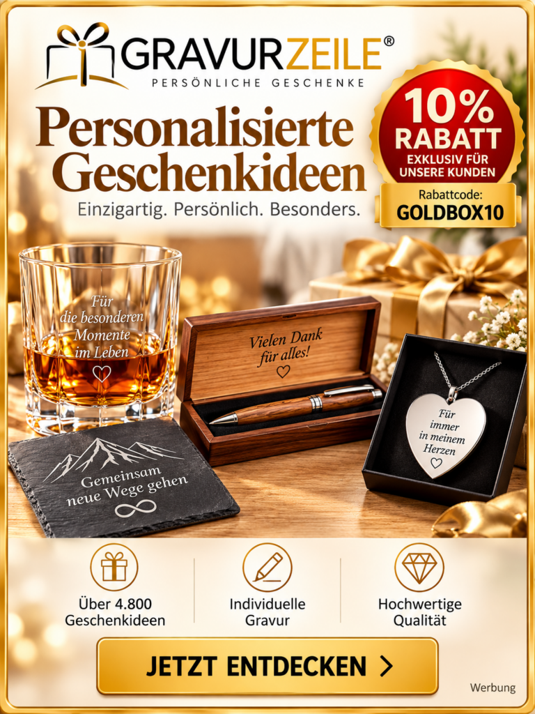 Personalisierte Geschenkideen<br>10% RABATT<br><p><a href=